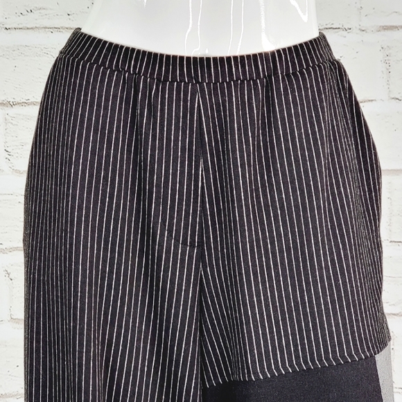 Designer Alembika Funky Blk/Wht Pinstripe Pant NWOT! Alembika Size:4 - Picture 5 of 12
